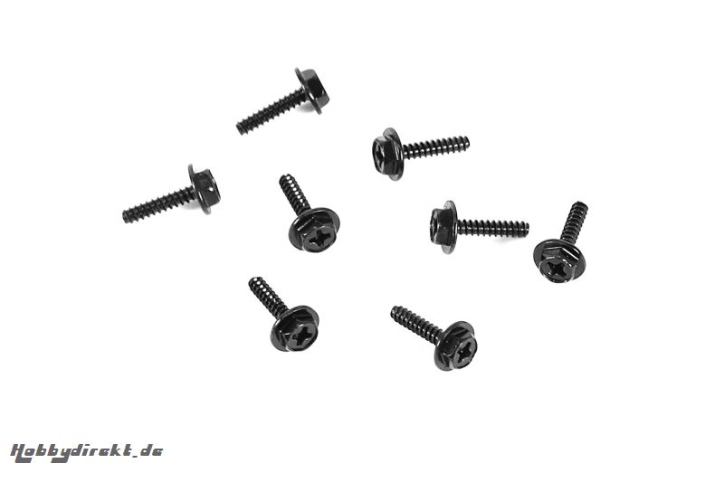 Radschrauben 2.6x12mm (8) fÃ¼r Buggy one16 B XciteRC 30503009