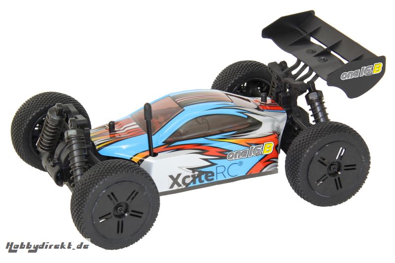 Buggy one16 B - 4WD RTR Modellauto, blaue Karosserie XciteRC 30506000