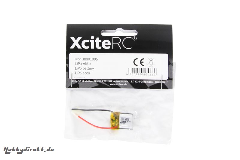 Lipo Akku fÃ¼r High-Speed Racebuggy XciteRC 30801006