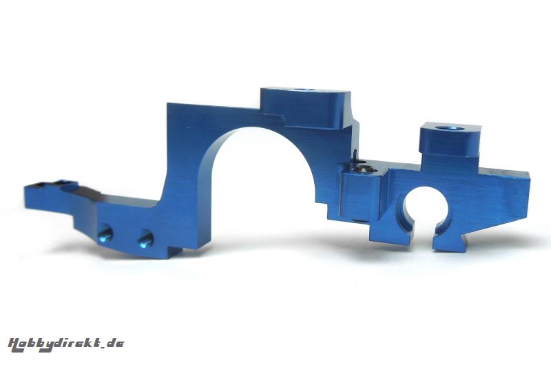 KM-Racing K8 Aluminium Bulkhead unten rechts (blau) KM-Racing 31201049