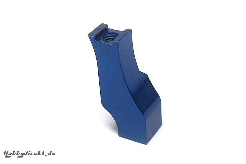 KM-Racing K8 Aluminium BulkheadstÃ¼tze unten links (blau) KM-Racing 31201050