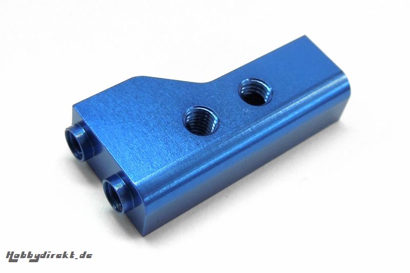 KM-Racing H-K1 EVO2 Aluminium Radioplattenhalter links (blau) KM-Racing 31301086