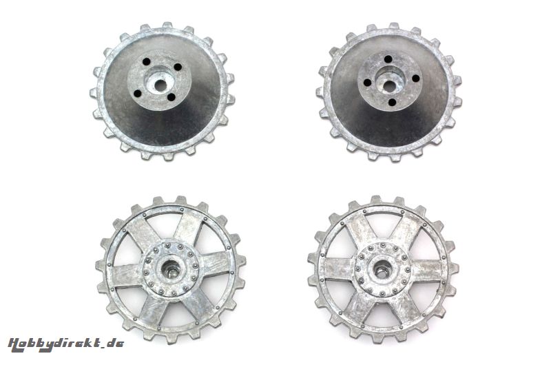 Metall-Kettenräder DAK Pz.Kpfw. IV F-1 XciteRC 35510009