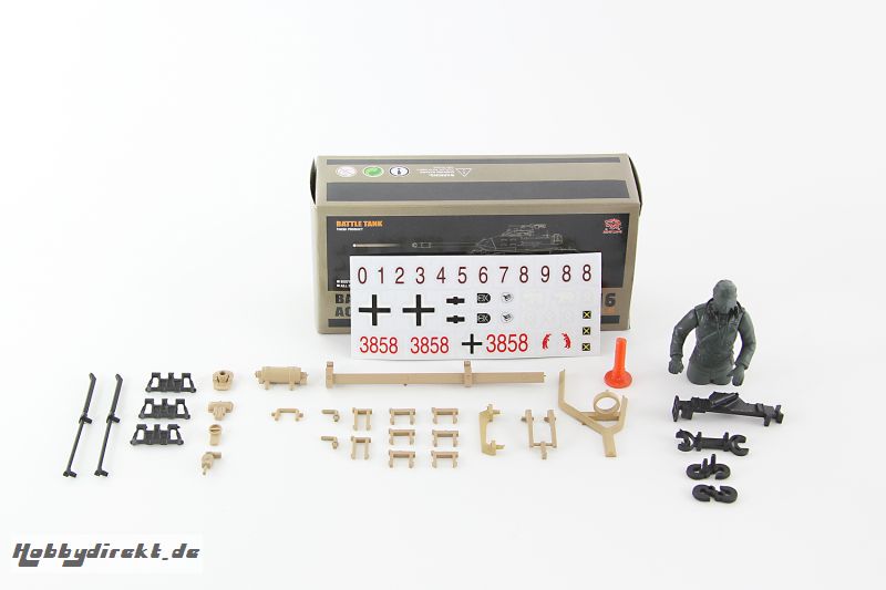 Panzer DAK Pz.Kpfw. IV F-1 - RTR Sound & Smoke XciteRC 35511000