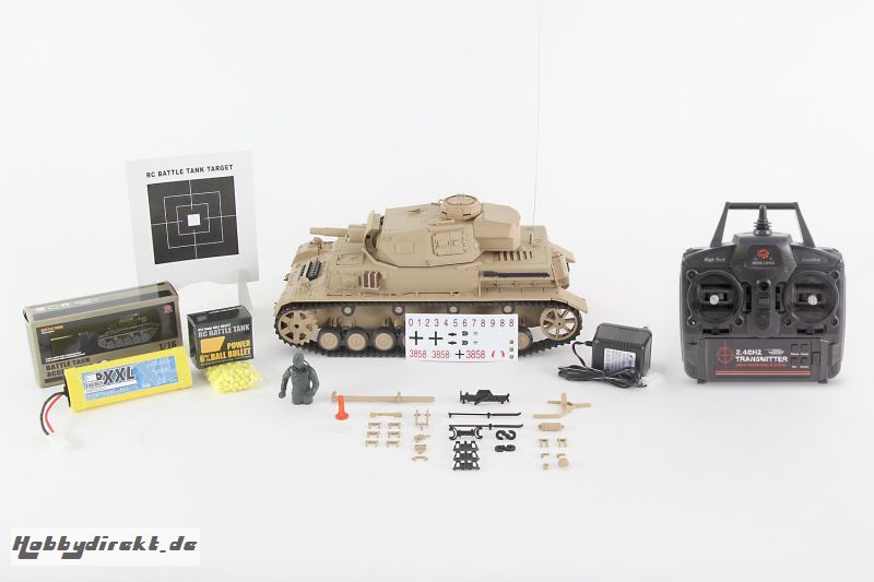 Panzer DAK Pz.Kpfw. IV F-1 - RTR Professional XciteRC 35512000