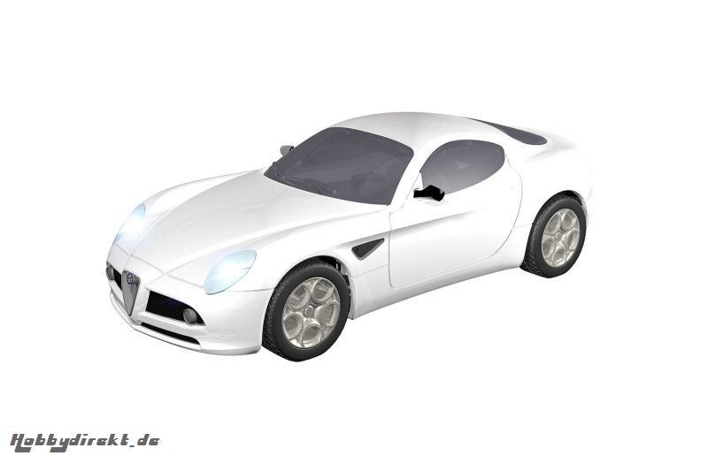 Teknotoys Alfa Romeo 8C weiß Slot-Car 1:43 Teknotoys 39001005