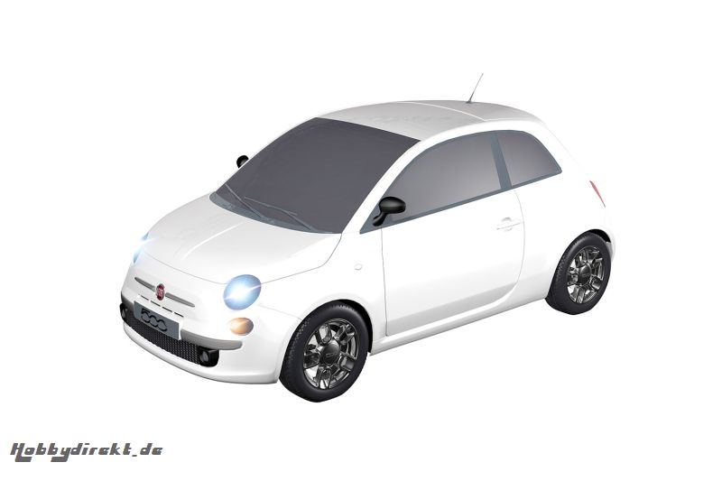 Teknotoys Fiat 500 weiß Slot-Car 1:43 Teknotoys 39001007