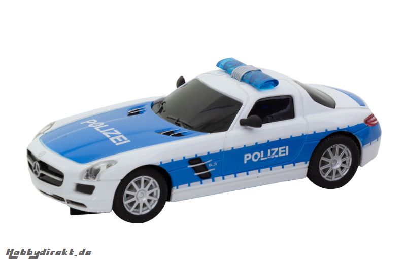 Teknotoys Mercedes-Benz SLS POLIZEI Slot-Car 1:43 Teknotoys 39001027