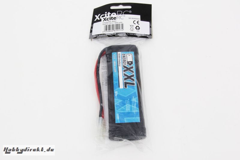 energyXXL NiMH Battery 7.2 V / 1800 mAh/ Stick/ JST-AnschluÃŸstecker energyXXL 56350003