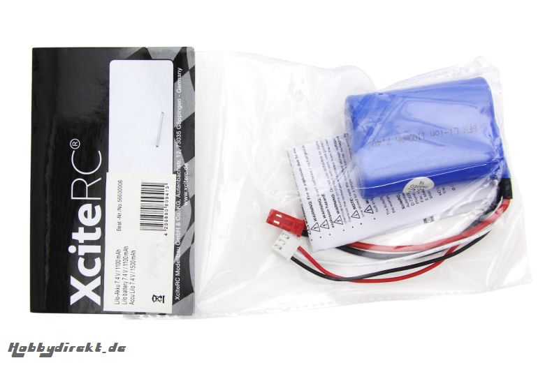 LiIo-Akku 7.4 V / 1100 mAh energyXXL 56600006