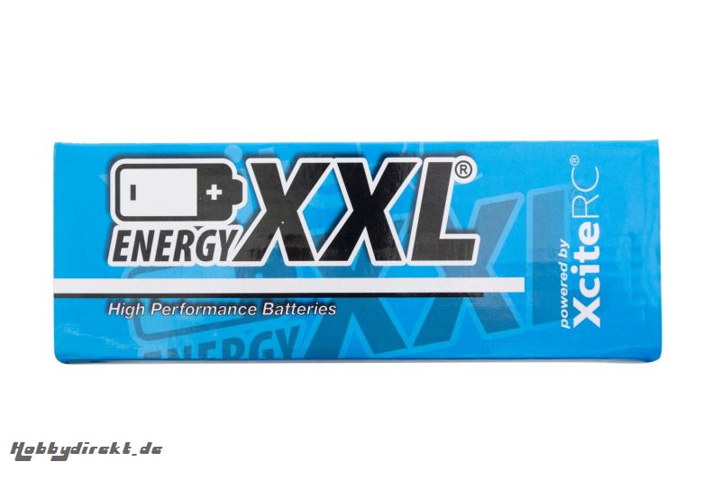 energyXXL Performance Lithium Polymer Battery Pack 35C 2S 7.4 V / 3000 mAh/ Hardcase/ JST - AnschluÃŸstecker energyXXL 56600010