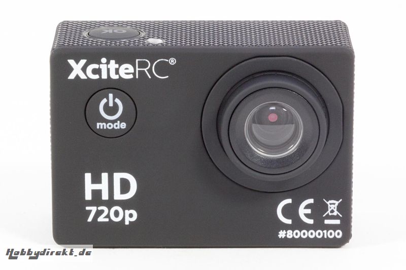 XciteRC Action-Cam HD 5MP schwarz XciteRC 80000100