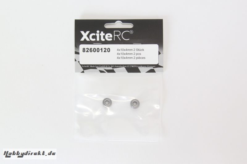 Kugellager 4x10x4mm 2 StÃ¼ck XciteRC 82600120