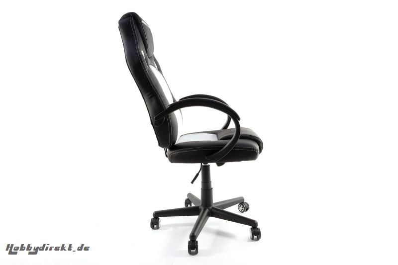 MOMO Design Gaming Chair Bürostuhl Chefsessel GC-002 mit Bluetooth Sound weiß/schwarz MOMO-Design 83000010