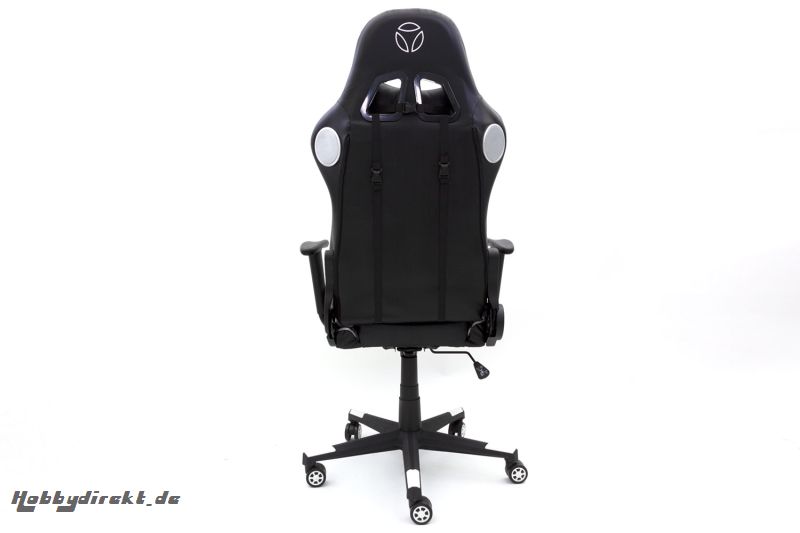 MOMO Design Gaming Chair Bürostuhl Chefsessel GC-004 mit Bluetooth Sound weiß/schwarz MOMO-Design 83000022