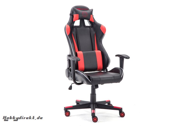 MOMO Design Gaming Chair BÃ¼rostuhl Chefsessel GC-004 mit Bluetooth Sound rot/schwarz MOMO-Design 83000023