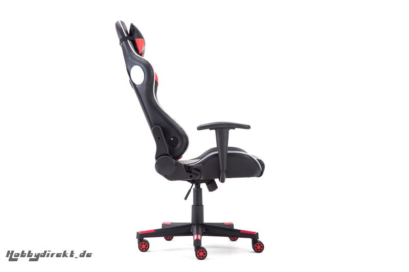 MOMO Design Gaming Chair Bürostuhl Chefsessel GC-004 mit Bluetooth Sound rot/schwarz MOMO-Design 83000023