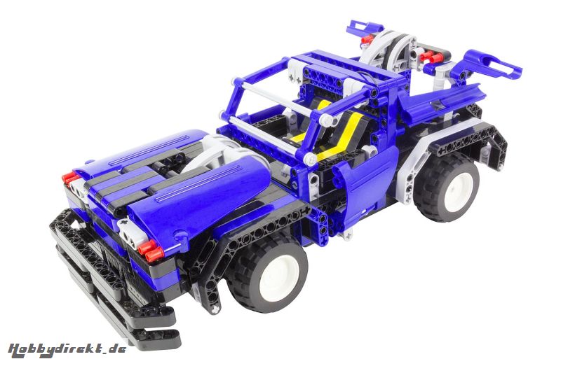 Teknotoys Active Bricks RC 2in1 Cabrio & Limousine blau mit Fernsteuerung Teknotoys 85000013