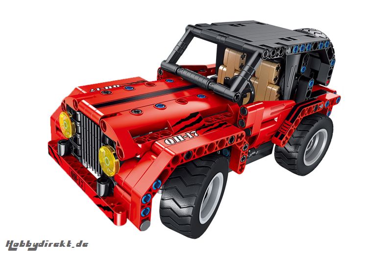 Teknotoys Active Bricks RC 2in1 Offroad-Cars mit Fernsteuerung rot Teknotoys 85000026