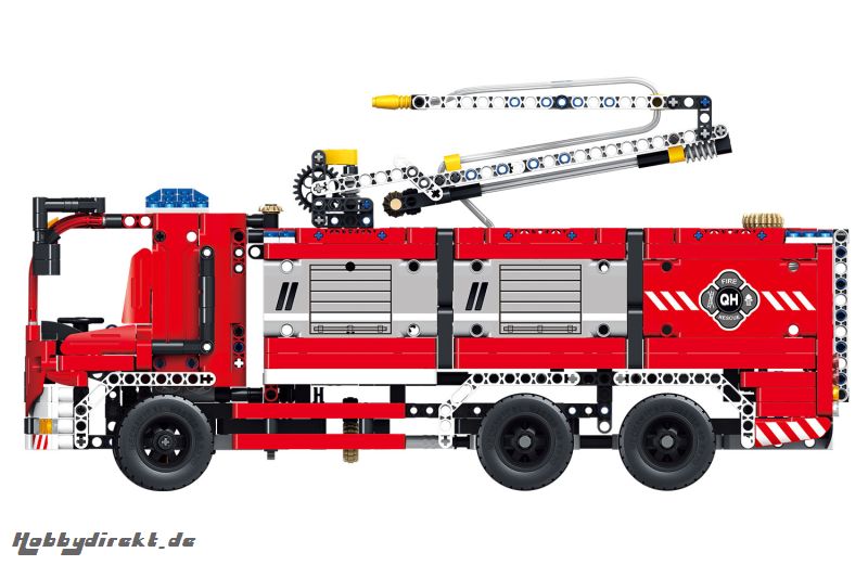 Teknotoys Active Bricks 2in1 Feuerwehrfahrzeug mit Löschkanone Teknotoys 85000054