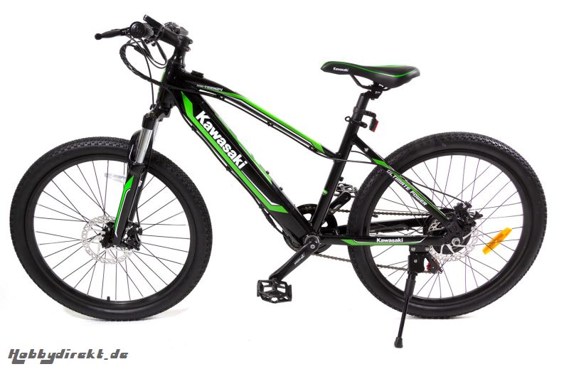 KAWASAKI Teen E-Bike 24â€œ Kawasaki 87000500