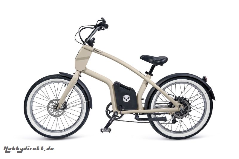 YouMo One C E-Bike City-Rider cremeweiss YouMo 87003000