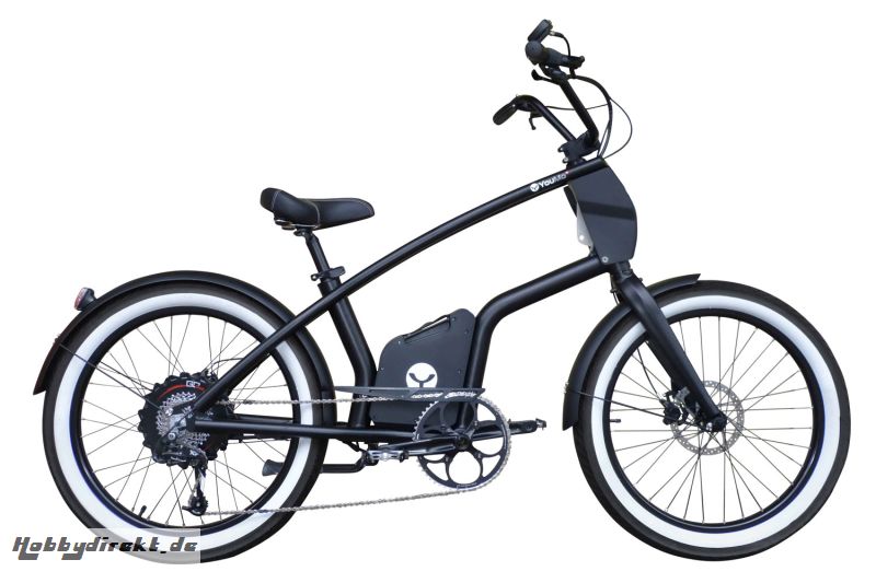 YouMo One X250 E-Bike City-Rider schwarzmatt YouMo 87003172