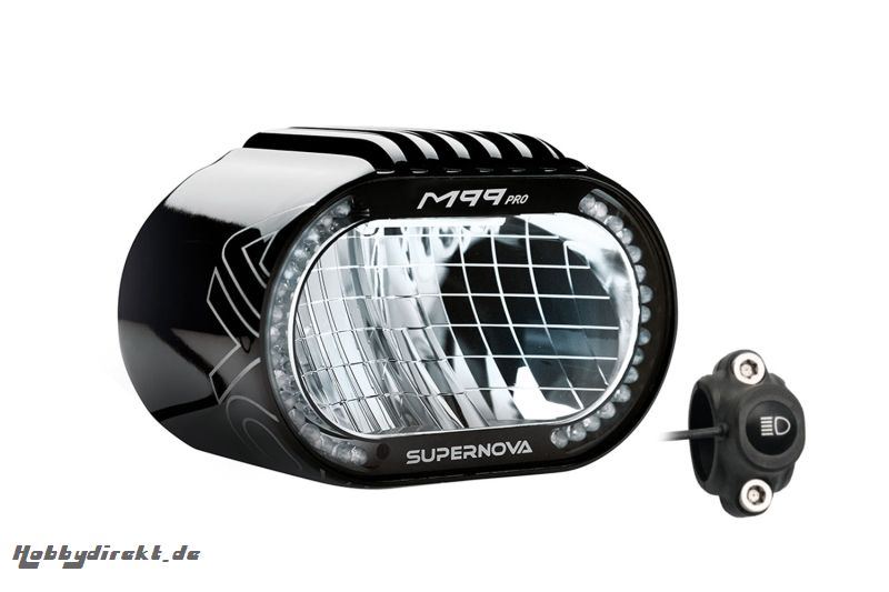 SUPERNOVA M99 Pro Scheinwerfer fÃ¼r E-Bike 45 Tagfahrlicht Supernova 87010486