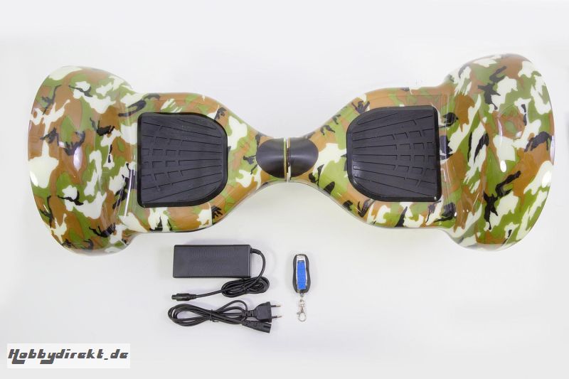 XciteRC Self-Balancing E-Scooter 10 Bluetooth Camouflage mit Samsung-Akku und Fernsteuerung XciteRC 89000033