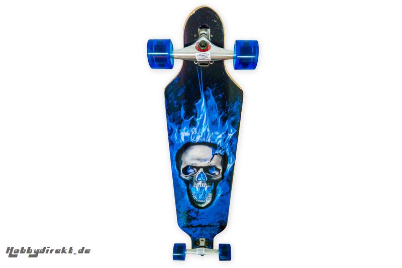 XciteRC Freeride Longboard Skull Blue XciteRC 89000101