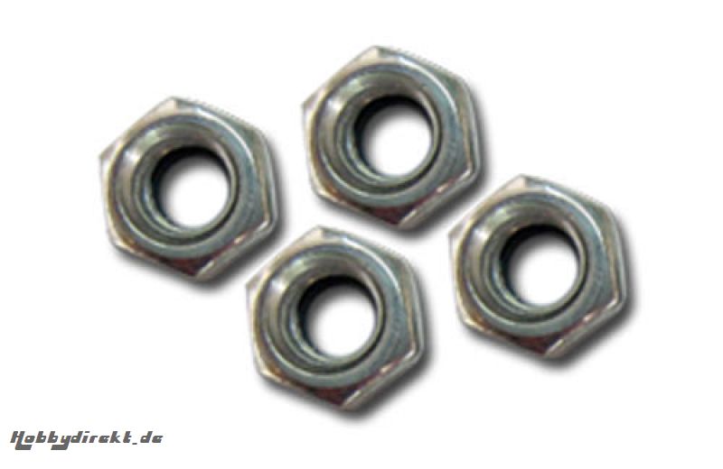 M6 Lock Nut (4 pcs) DHK