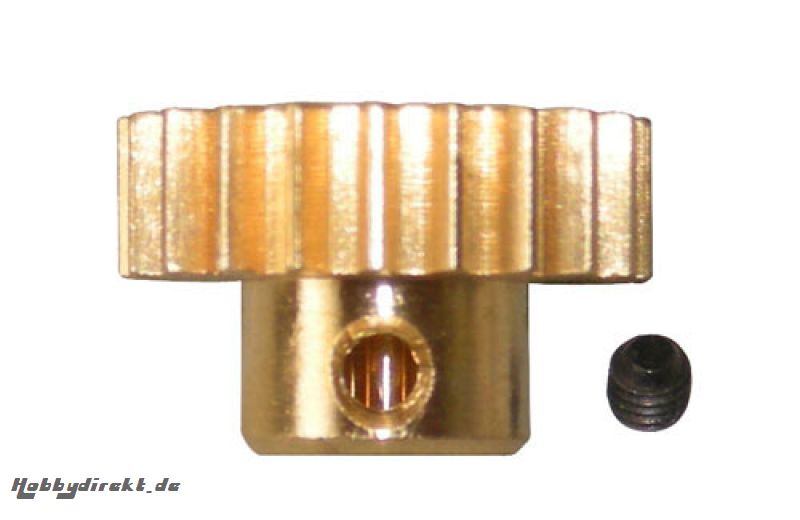 Motorzahnrad-21Z/Sicherungsmutter(M3 x 3)Bron DHK