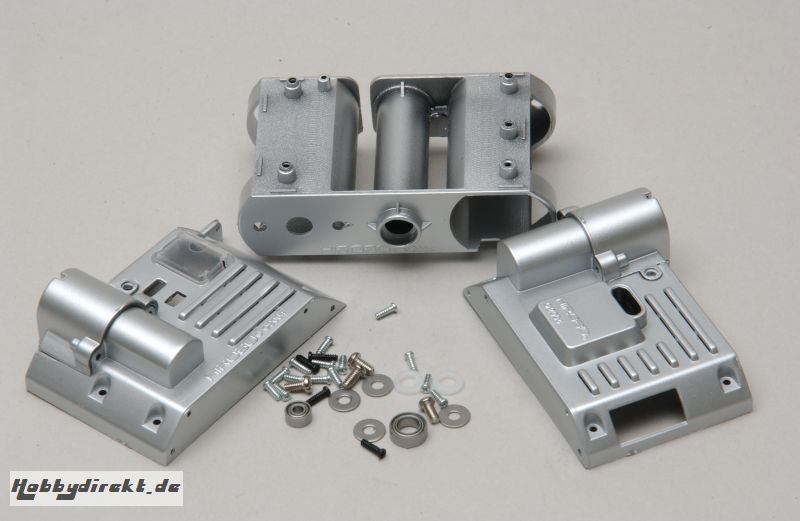 XRB-SR Chassis f. Sky Robo Silber Hirobo Z-H0301-044