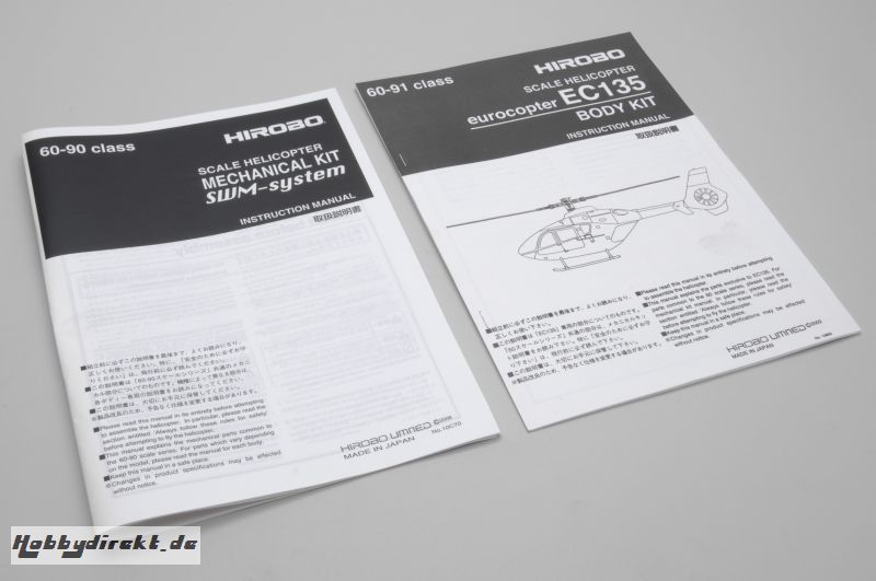 Bauanleitung - EC135 Hirobo Z-H0414-279