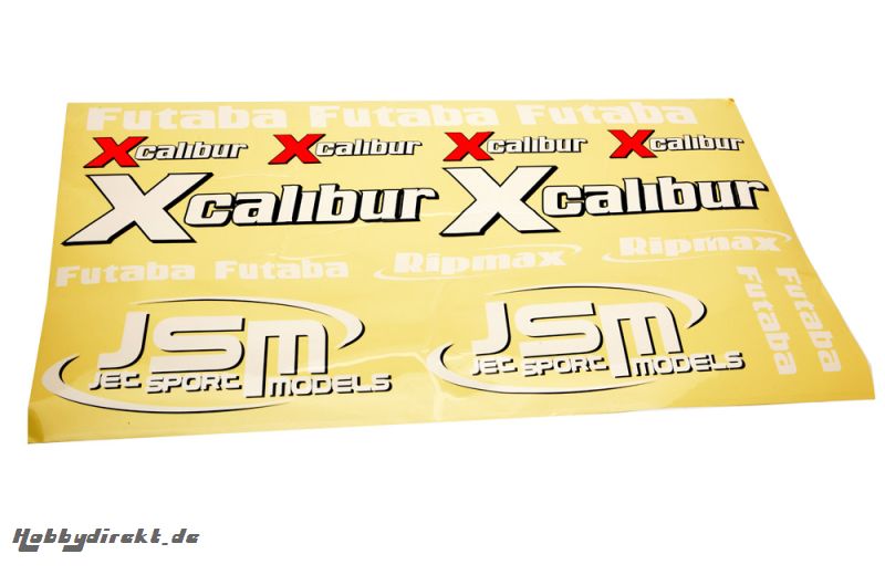 Dekor Set - Xcalibur (gelb-Sport) JSM Z-JSM001/LY