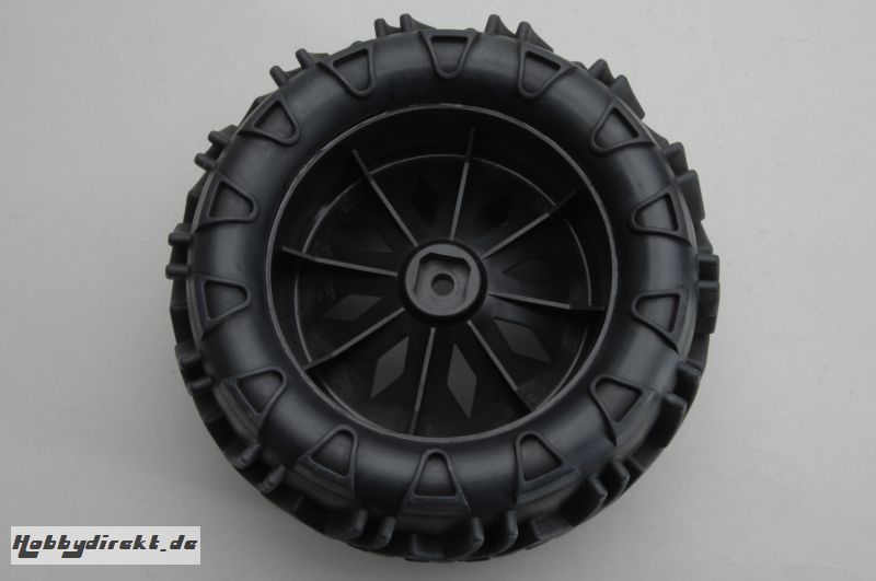 Wheels and Tyres Black(Pair)- Blaze RH