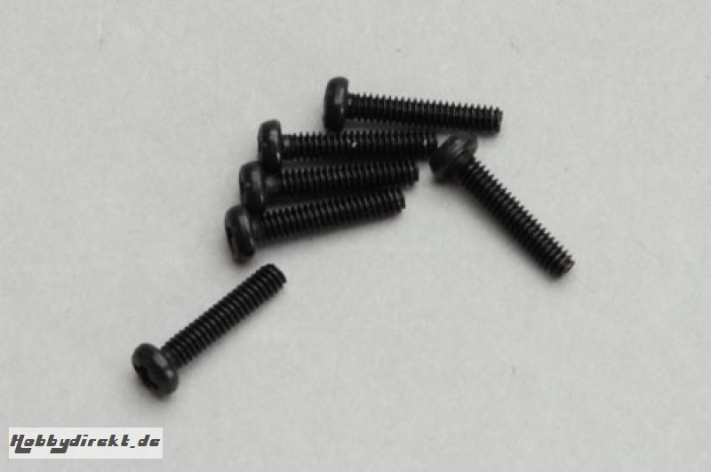 Round Cross Machine Screw  M2 x 10