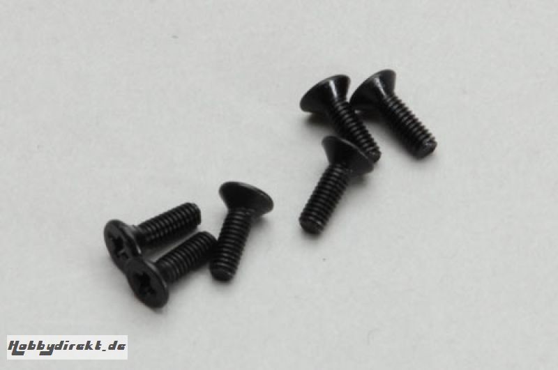 Flat Cross Machine Screw  M2.5 x 8