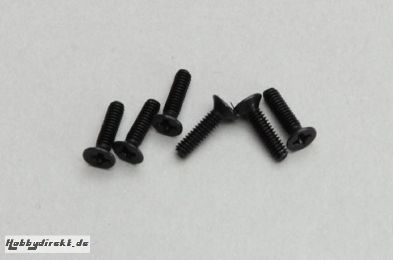 Flat Cross Machine Screw  M2 x 8