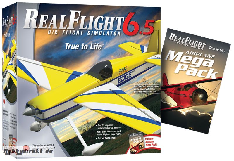 RealFlight 6.5 Flugzeug Edition Mode1/3 Hobbico GPMZ4491