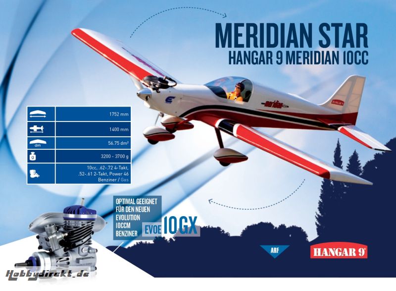 Hangar 9 Meridian 10cc ARF Horizon HAN5015