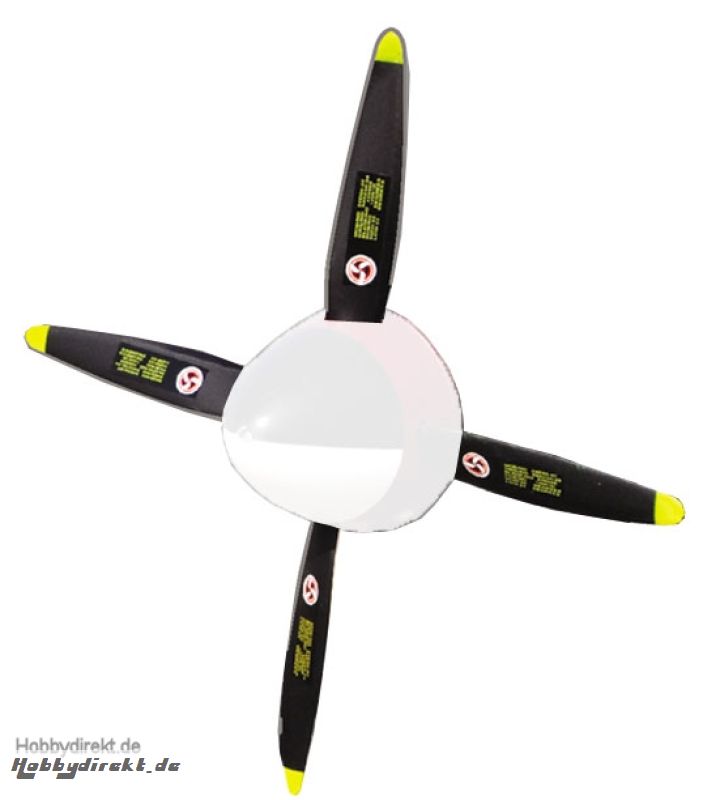 P51 Vierblatt-Propeller (1 Satz) Krick 17598