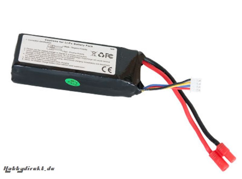 Q4U LiPo-Akku 3S 11,1V 2200mAh  Scorpio Krick 18665