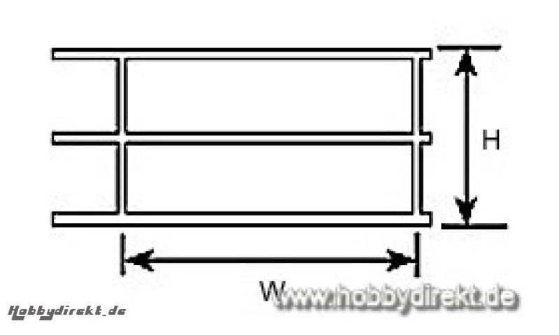 HRS-2 Geländer 1:200 (2 Stück) Krick 190681