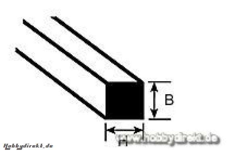 MS-160 Quadratstab 4x4x250mm (10) Krick 190790