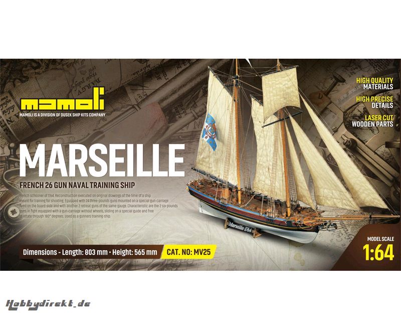 Marseille  Bausatz 1:64 Mamol Krick 21725