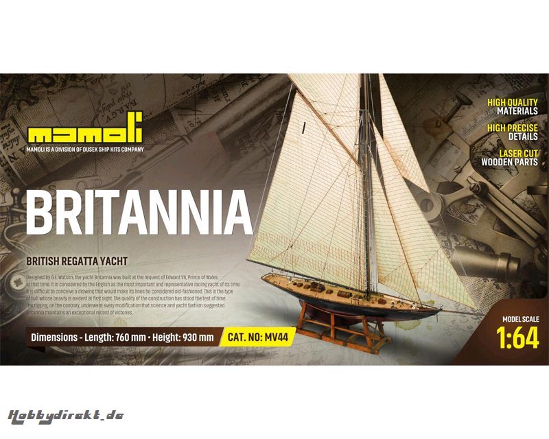 Britannia   Bausatz 1:64 Mamo Krick 21744