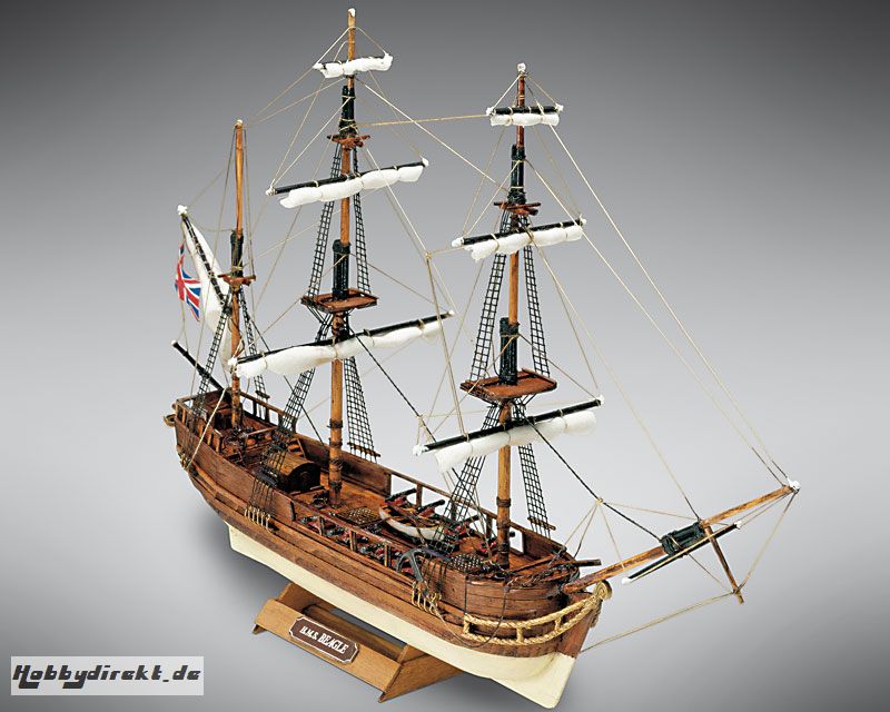 HMS Beagle Bausatz 1:121 Mini Krick 21803