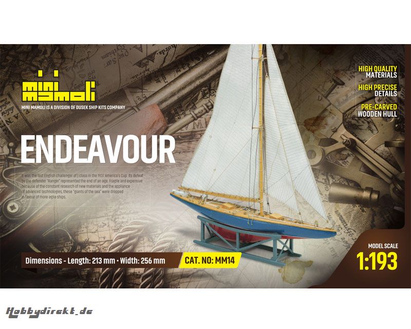 Endeavour II  Bausatz 1:193 M Krick 21814