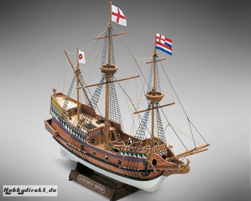 Golden Hind Bausatz 1:110 Min Krick 21871